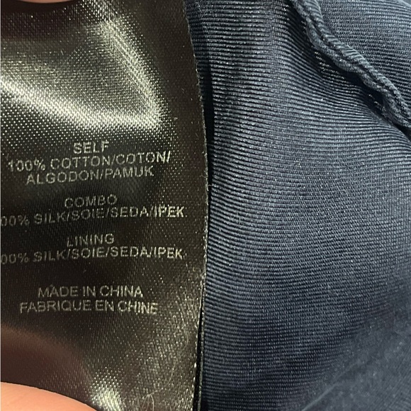 Tibi New York Navy Elegant Boho flowy maxi dress sz 0 - Picture 8 of 8